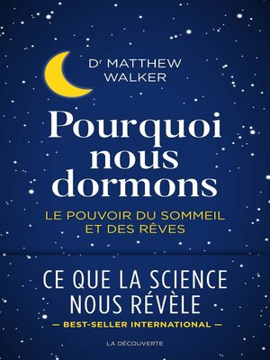 cover image of Pourquoi nous dormons